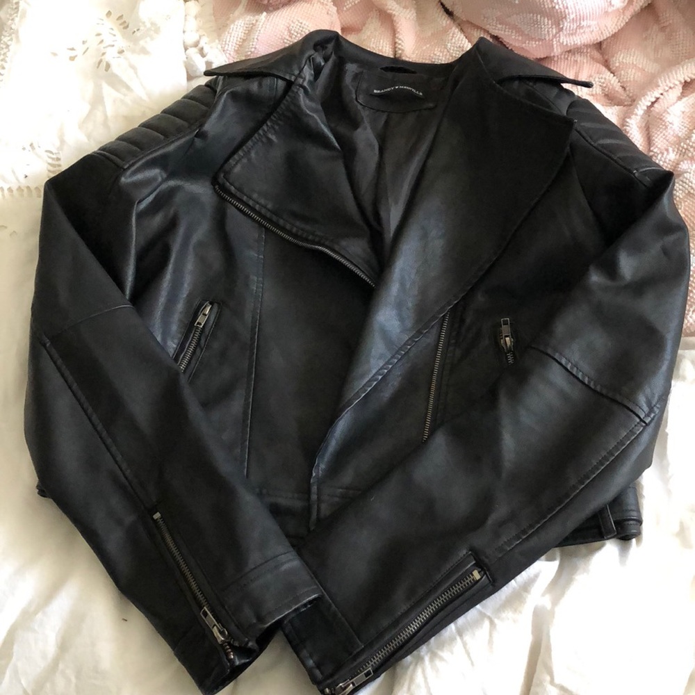 BRANDY MELVILLE LEATHER JACKET